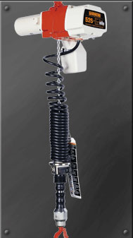 Harrington's ED dual adjustable electric chain hoist Harrington's ED dual adjustable electric chain hoist